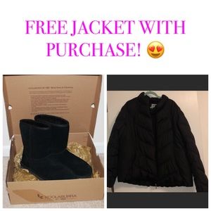 Koolaburra UGG boots!...w/ FREE JACKET!! 😍